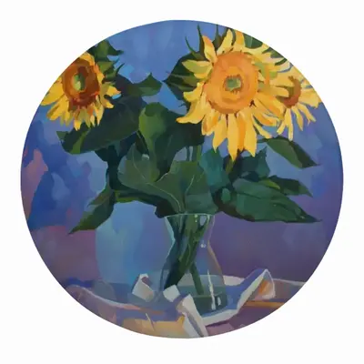 Sunflowers Fridge Magnet