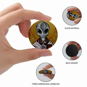 Icon Of Alien Enki Fridge Magnet