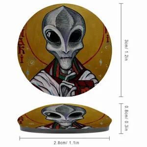 Icon Of Alien Enki Fridge Magnet