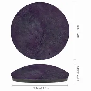 Purple Illusion Fridge Magnet