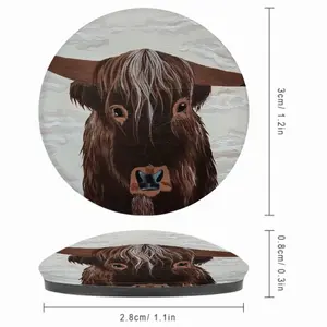 Bull - Red Bull Taurus Animals Buffalo Wild Fridge Magnet