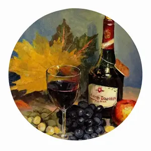 Bright Still Life With Wine Fridge Magnet