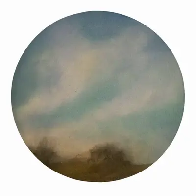 Atmospheric Landscape No2 Fridge Magnet