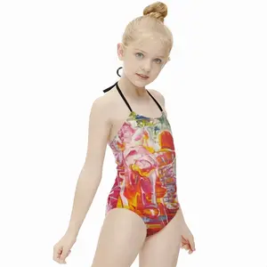 Agora Kids One Piece Swimsuit