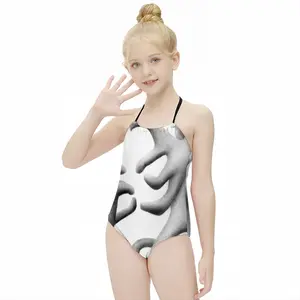 Amorphous Shapes Kids One Piece Swimsuit