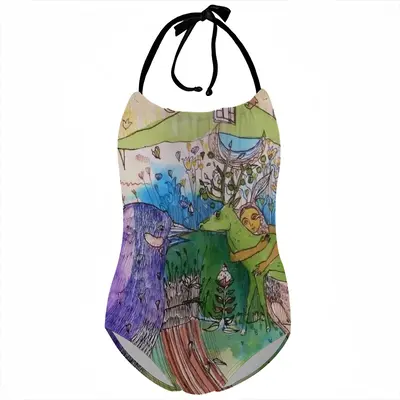 The Lee - Drawing Kids One Piece Swimsuit