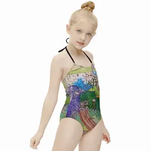 The Lee - Drawing Kids One Piece Swimsuit