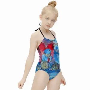 Taurus Kids One Piece Swimsuit