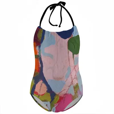 Indoor Mountain Kids One Piece Swimsuit