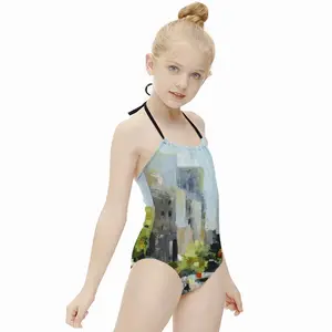 Central Parc East Kids One Piece Swimsuit