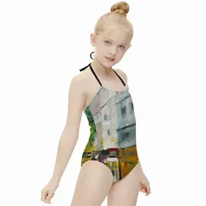 Hong Kong Central Kids One Piece Swimsuit