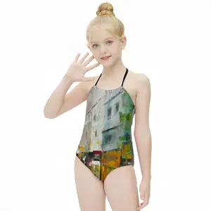 Hong Kong Central Kids One Piece Swimsuit