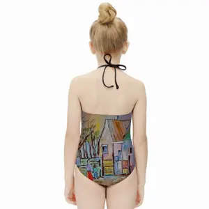 Hard Talk Kids One Piece Swimsuit