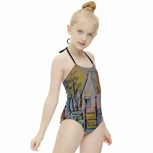 Hard Talk Kids One Piece Swimsuit