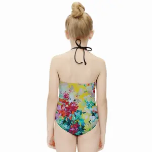 Infinite Garden #8 Kids One Piece Swimsuit