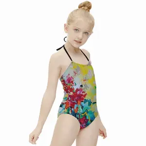 Infinite Garden #8 Kids One Piece Swimsuit