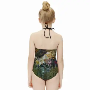 In The Garden Kids One Piece Swimsuit