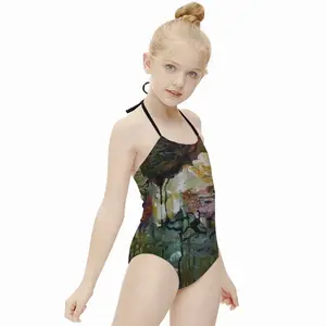 In The Garden Kids One Piece Swimsuit