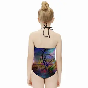 Hypnotic Universe Kids One Piece Swimsuit