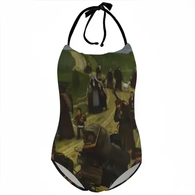 Running From The Pogrom Kids One Piece Swimsuit