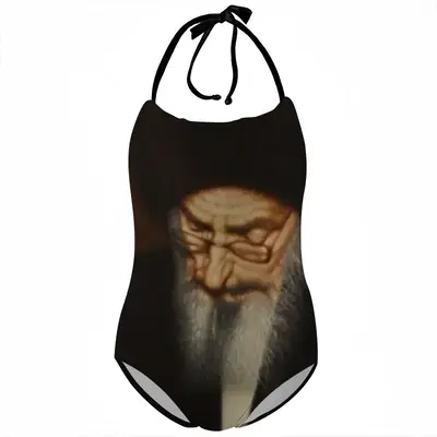 Portrait Of Rabbi Yehuda Ashlag Kids One Piece Swimsuit