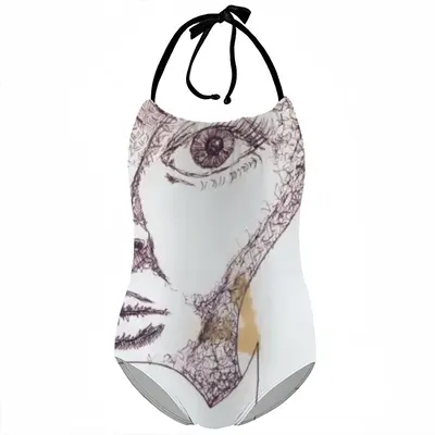 Into The Matrix Kids One Piece Swimsuit