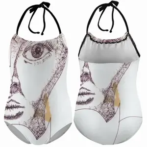 Into The Matrix Kids One Piece Swimsuit