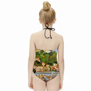 Bather In Sète Kids One Piece Swimsuit