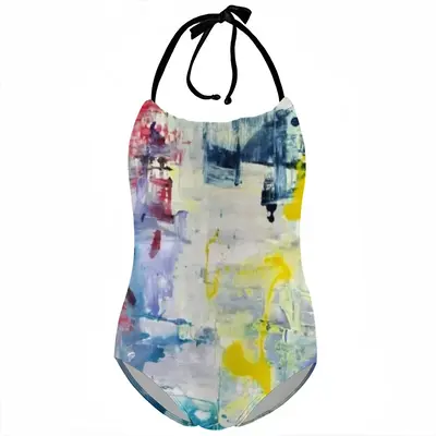 Sparkling Glass Kids One Piece Swimsuit