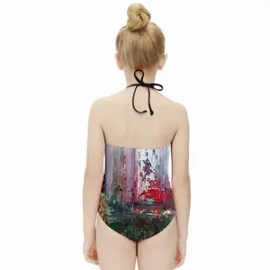 The View From The Sky Kids One Piece Swimsuit