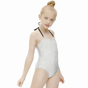 Bloomers White Kids One Piece Swimsuit