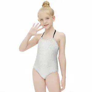 Bloomers White Kids One Piece Swimsuit