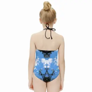 Holy Cloud Smokes Kids One Piece Swimsuit