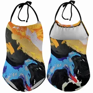 Happy Dog Kids One Piece Swimsuit