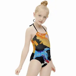 Happy Dog Kids One Piece Swimsuit