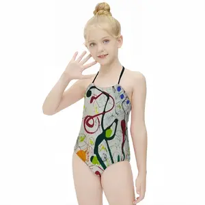 In Many Ways Kids One Piece Swimsuit