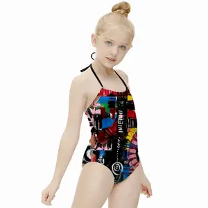 #091 Kids One Piece Swimsuit