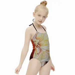 Roses Kids One Piece Swimsuit