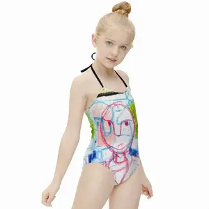 Everyday Micro-Scenes 017 Kids One Piece Swimsuit