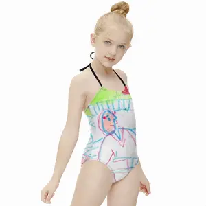 Everyday Micro-Scenes 010 Kids One Piece Swimsuit