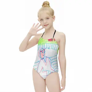 Everyday Micro-Scenes 010 Kids One Piece Swimsuit