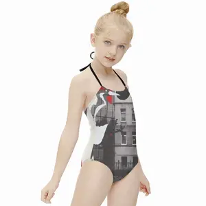 Wwf Ivory-Billed Woodpecker Kids One Piece Swimsuit