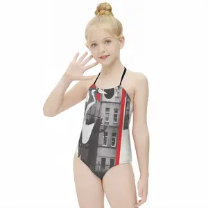 Wwf Ivory-Billed Woodpecker Kids One Piece Swimsuit