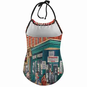 Angelos Italian Restaurant Little Italy New York City Kids One Piece Swimsuit