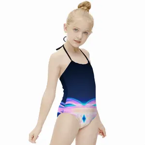 Eye Space Love Kids One Piece Swimsuit