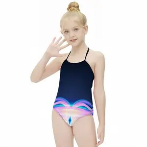 Eye Space Love Kids One Piece Swimsuit