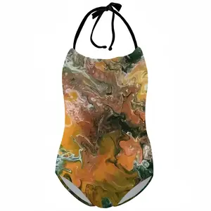 Autumn Flare Kids One Piece Swimsuit