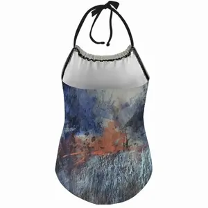 Moody Landscape Kids One Piece Swimsuit