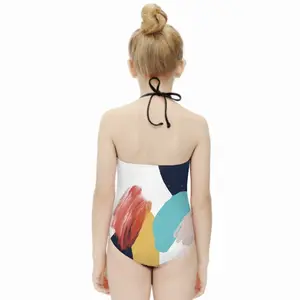 Square Kids One Piece Swimsuit