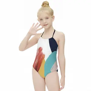 Square Kids One Piece Swimsuit